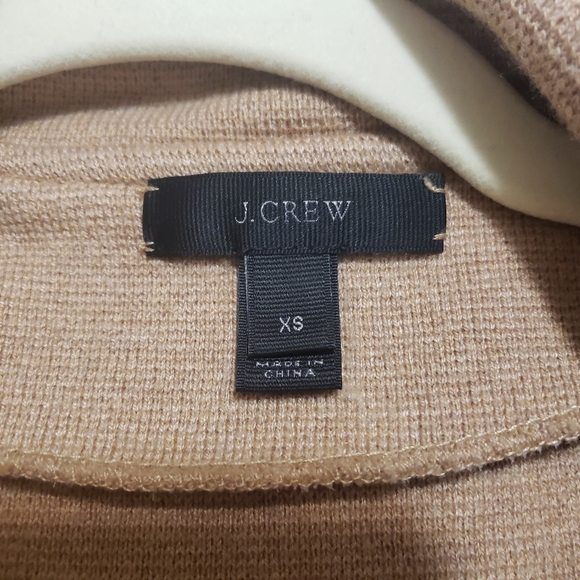 J.CREW NUDE-TAN CARDIGAN...SIZE:XS - Picture 8 of 8